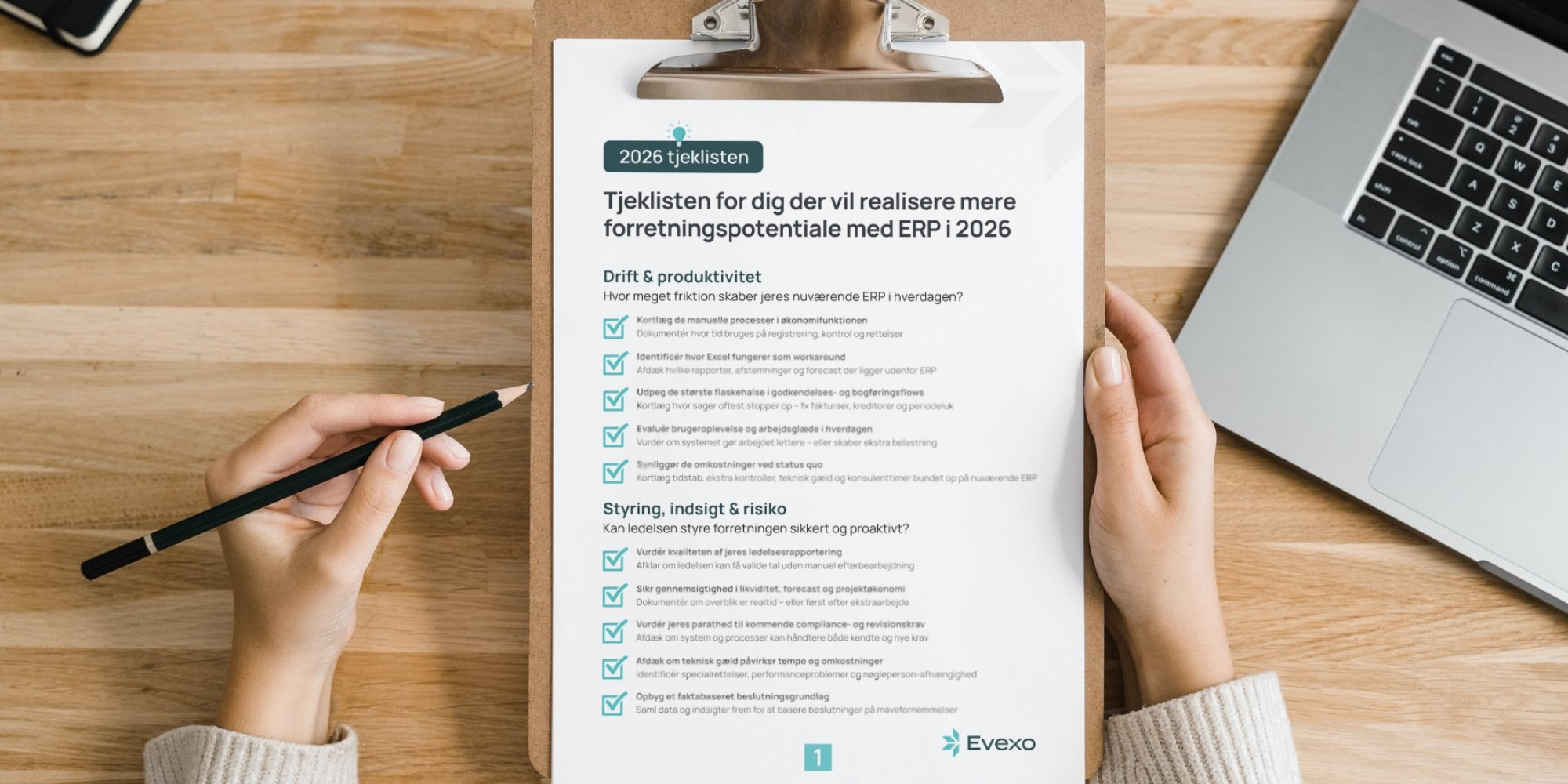 Tjekliste: Er jeres ERP klar til 2026?